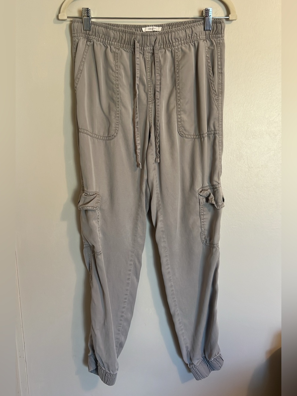 C&C California Taupe Cargo Jogger Pants